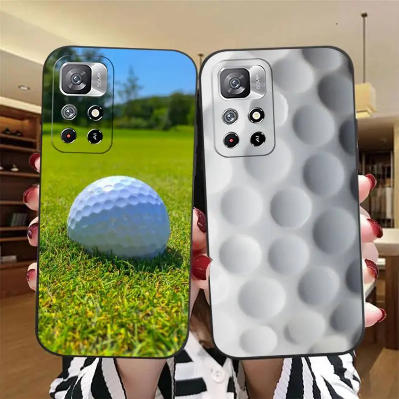 Sports Golf Phone Case For Xiaomi Redmi Note 11 8 9 10 6 Pro 10T 9S 8T 7 5A 4 5 Pro Plus Soft Silicone Cover