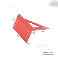 Aluminum alloy woodworking triangle   line  right angle   mortise and tenon ruler  dovetail ruler