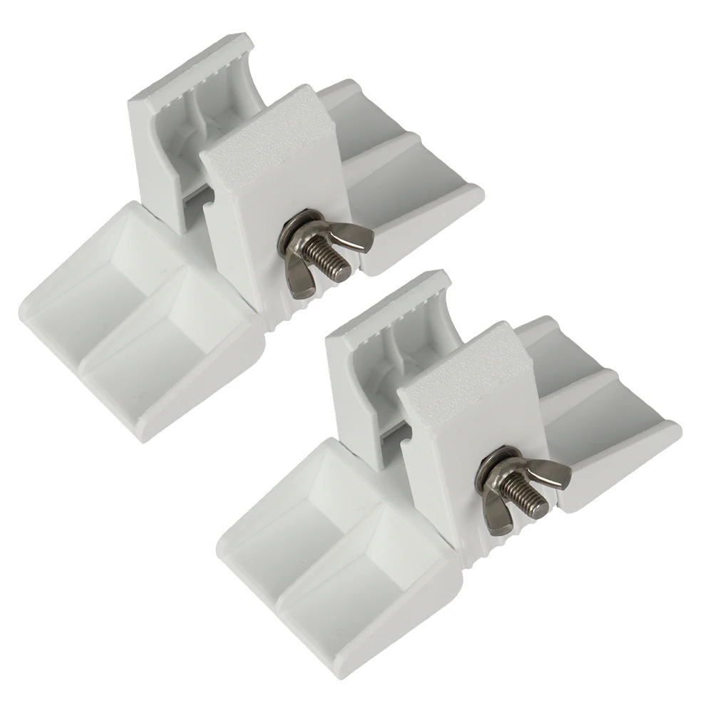 2 مجموعة RV TV هوائي القطب كليب مناسبة ل Volkswagen Campervans قوارب المنازل المتنقلة RV قافلة التلفزيون الجوي الصاري القطب المشابك RV أجزاء #6