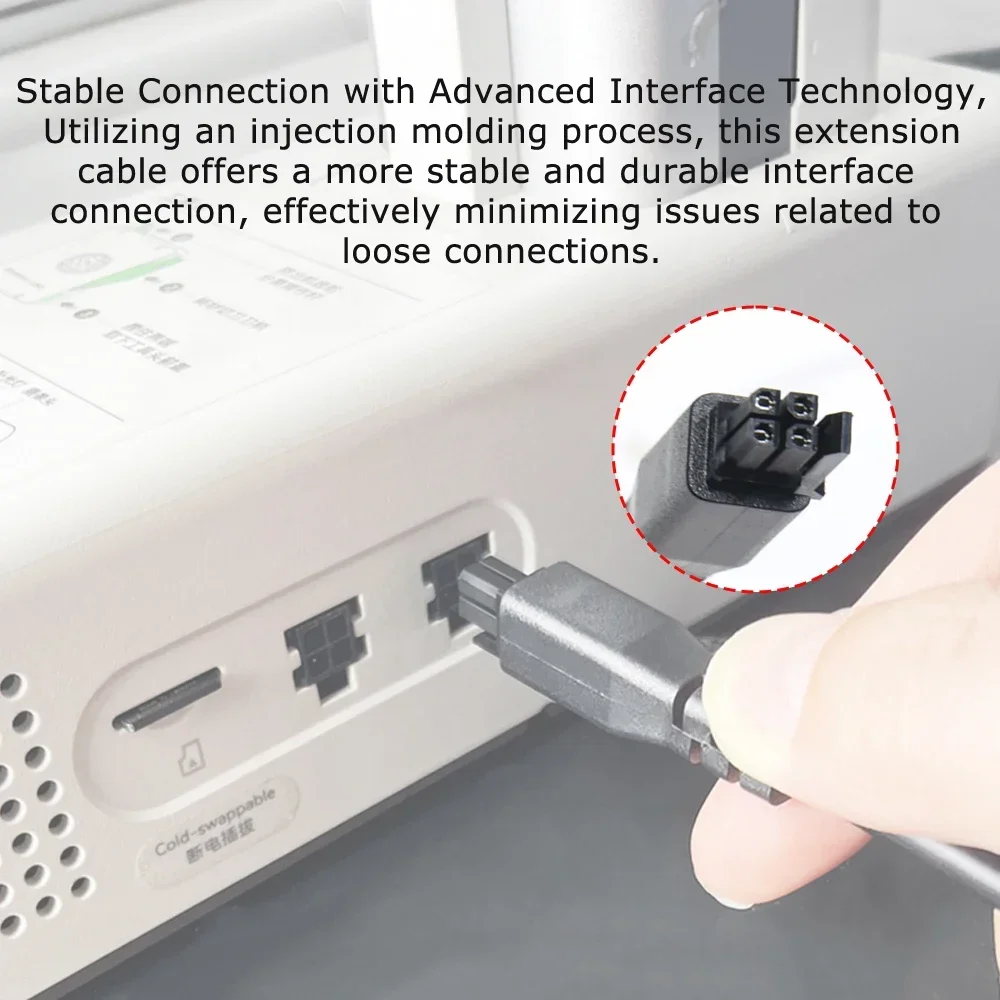 ل Bambu Lab AMS Lite تمديد كابل مع مرشح حلقة مغناطيسية 1 متر/1.5/2 متر 4pin كابلات Bambulab A1 A1mini ثلاثية الأبعاد ملحقات الطابعة #5