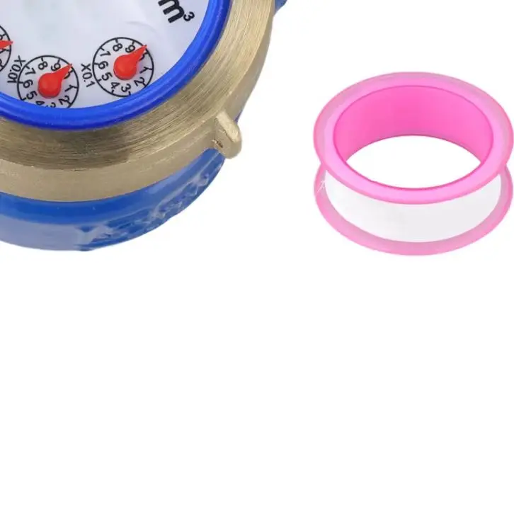 DN15 Dry Type Water Meter With Copper Connector High Flow Counter For Household Industrial Liquid Measurement Tool