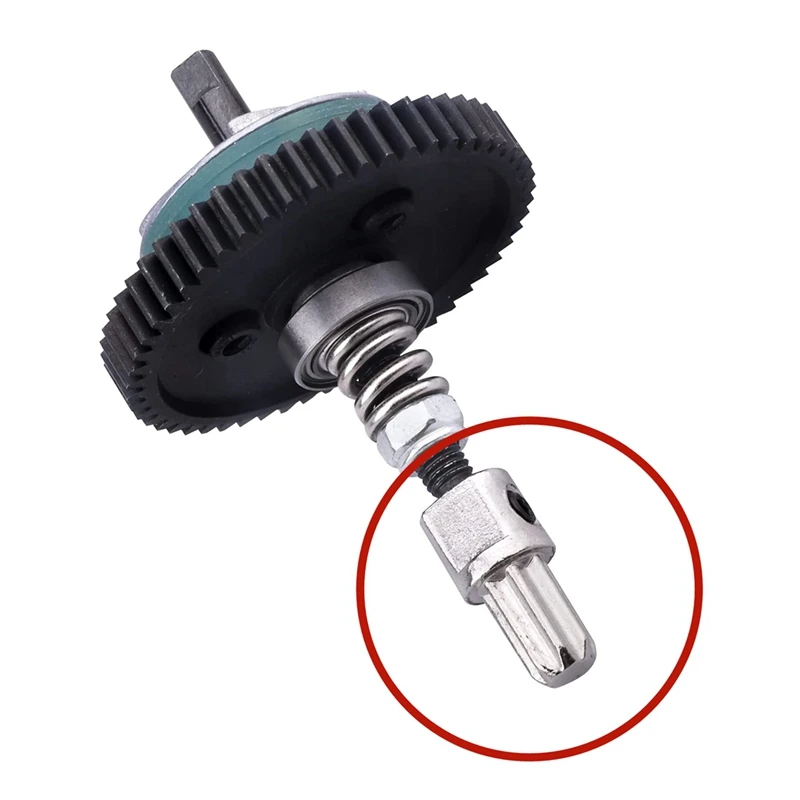 ABJL 3Pcs Metal Rear Center Drive Hub 6888 for Traxxas Slash 4X4 VXL Remo Hobby 9EMO HuanQi 727 1/10 RC Car Parts