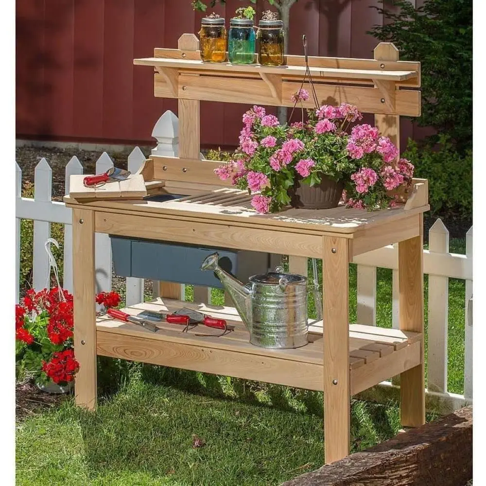 

Стол-рабочая станция для садоводства на открытом воздухе, CyprWood