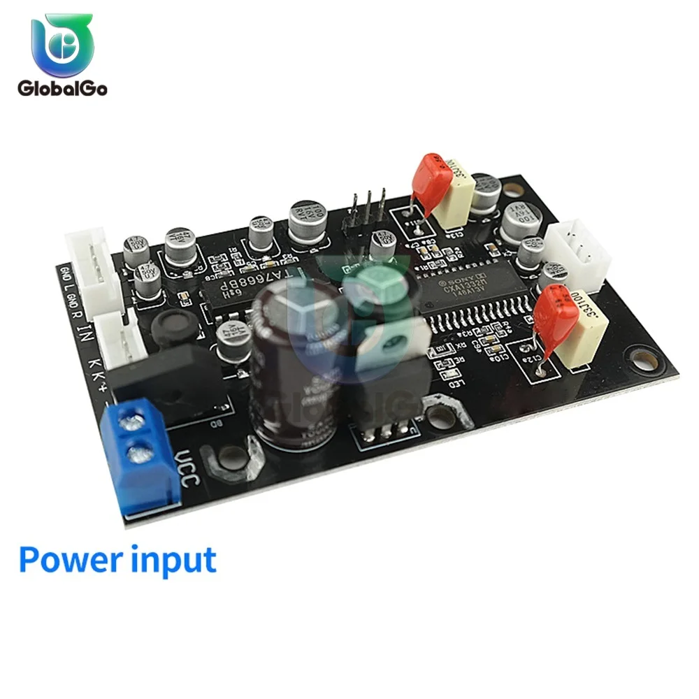 TA7668 Stereo Tape Recorder Magnetic Head Preamplifier Board With CXA1332 Dolby Noise Reduction