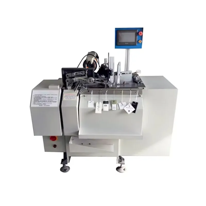 Customized Elastic String Thread Machine Hangtag Wire Threader Hang Tag Label Knot Thread String Machine