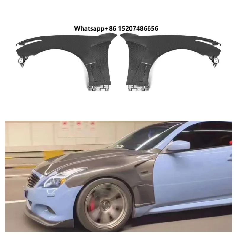 Real Carbon Fiber Fender for G37 Coupe Fender Car Accessories