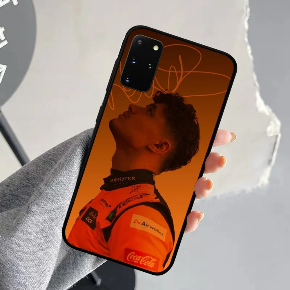 F1 Formula 1 L-Lando Norris Phone Case For Samsung S 9 10 20 21 22 23 30 23 24 plus lite Ultra FE S10lite Fundas