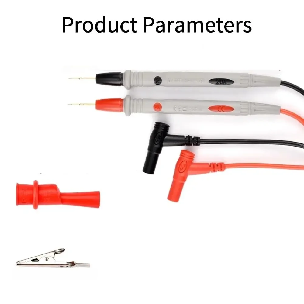 Probe Test Leads Pin For Digital Multimeter Needle Tip Multi Meter Tester Lead Probe Wire Pen Cable 10A 20A 1000V
