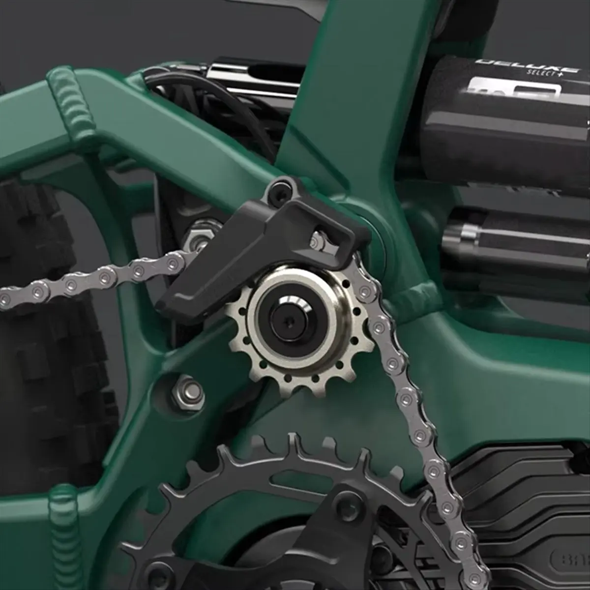 Y789A-подвесной натяжной шкив с высоким поворотом, стальное колесо 13T для Haibike для велосипеда Hybridizer Ebike