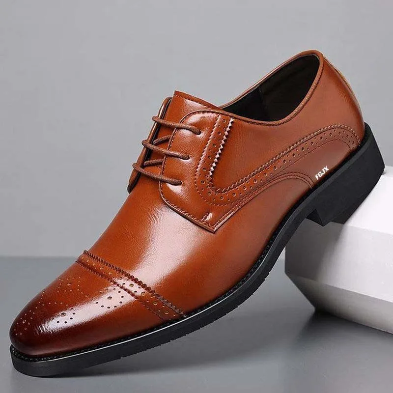 

Luxury Men Oxford Shoes Fashion Business Dress Shoe Classic Social Party Men's Shoes Advanced British Style Casual Shoes for Man