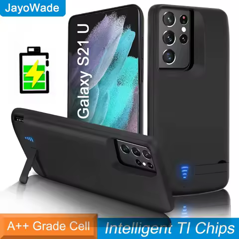 10000Mah S25 S24 Battery Case For Samsung Galaxy S25 Ultra S24 S22 S10 S10e Note 20 8 9 10 S20 FE Plus S21 + Power Bank Charger