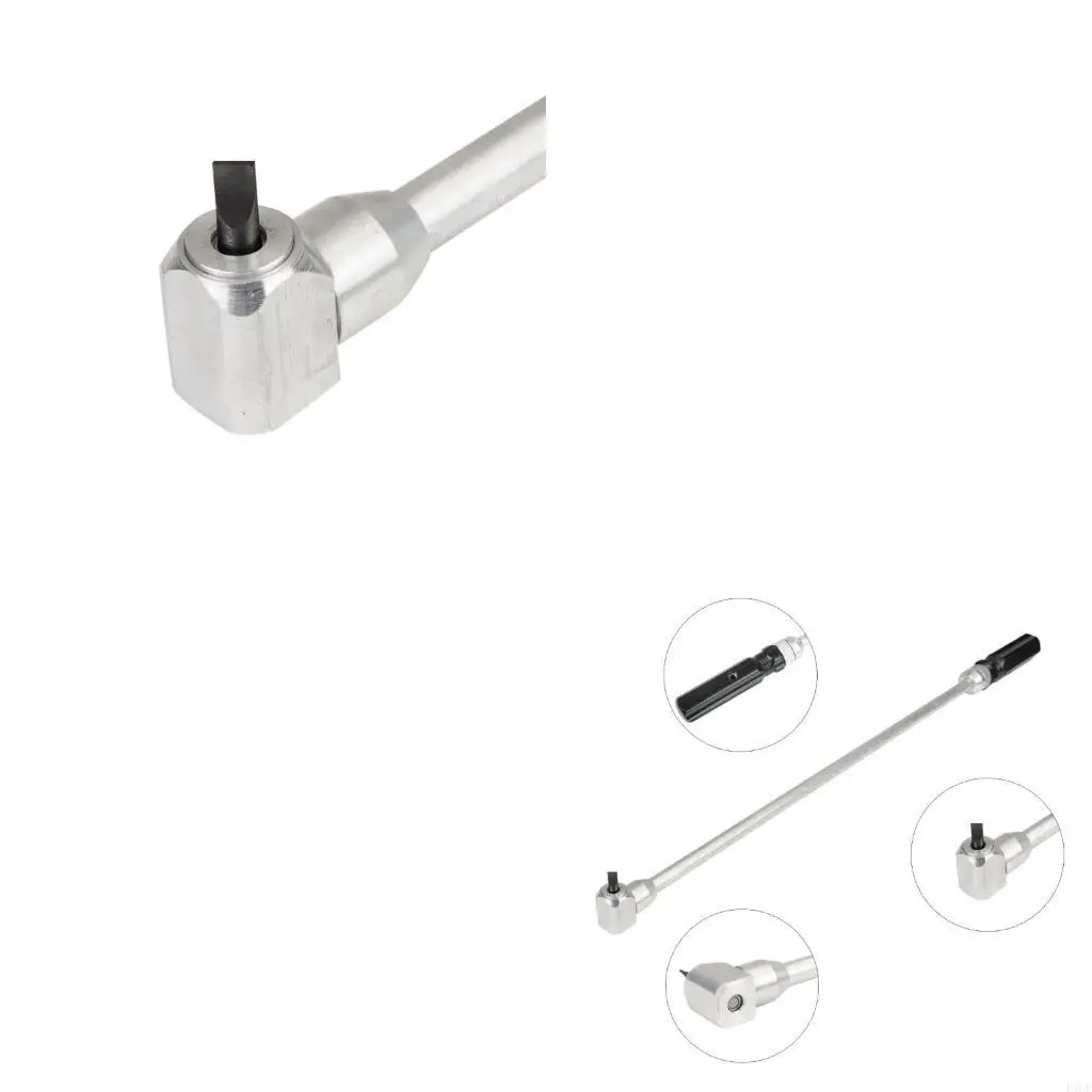 F1CF 90 Degree Angled Head Hand Tool for ATV Snowmobile Screw Adjusting Tool