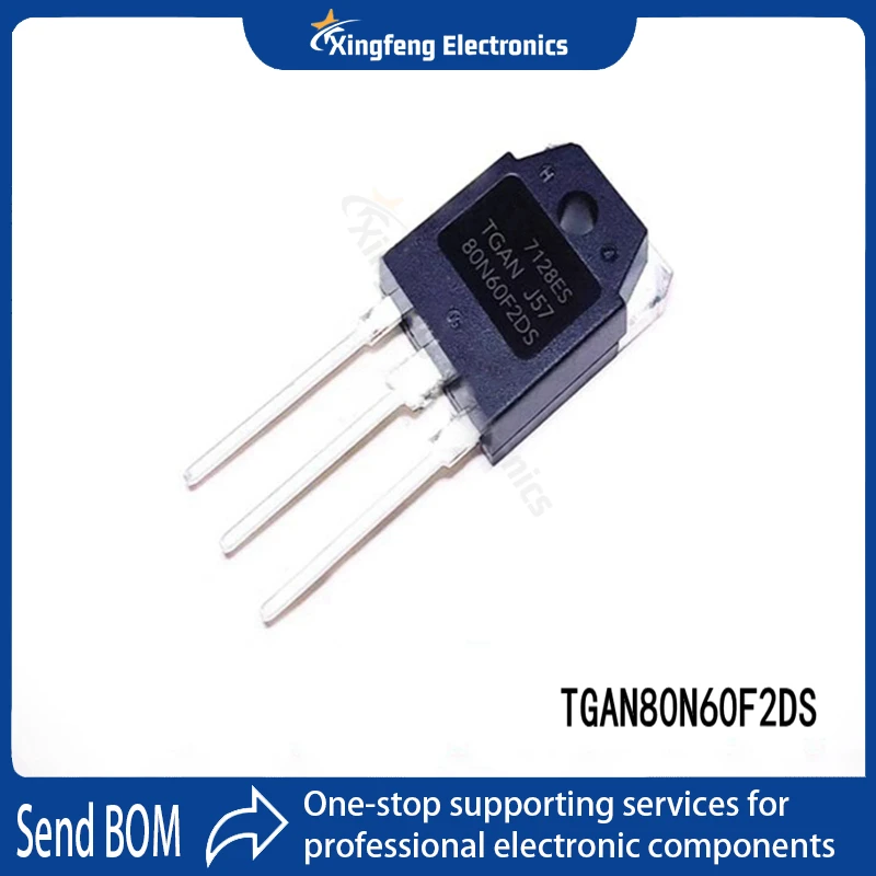 10-20PCS 80N60 F2DS TO-3P POWER TUBE 80N60F2DS TGAN80N60F2DS IGBT TRANSISTOR 10PCS/LOT ORIGINAL NEW