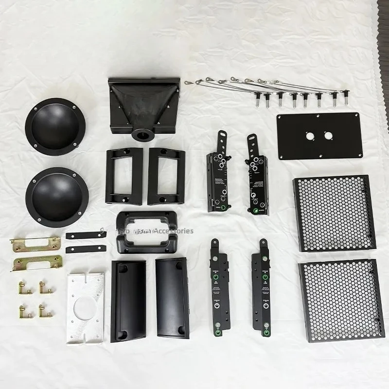 for LA-08 Line Array Speaker Accessories Horn Hanging Pendant Handle Iron Mesh Manufacturer Supply Audio System Parts