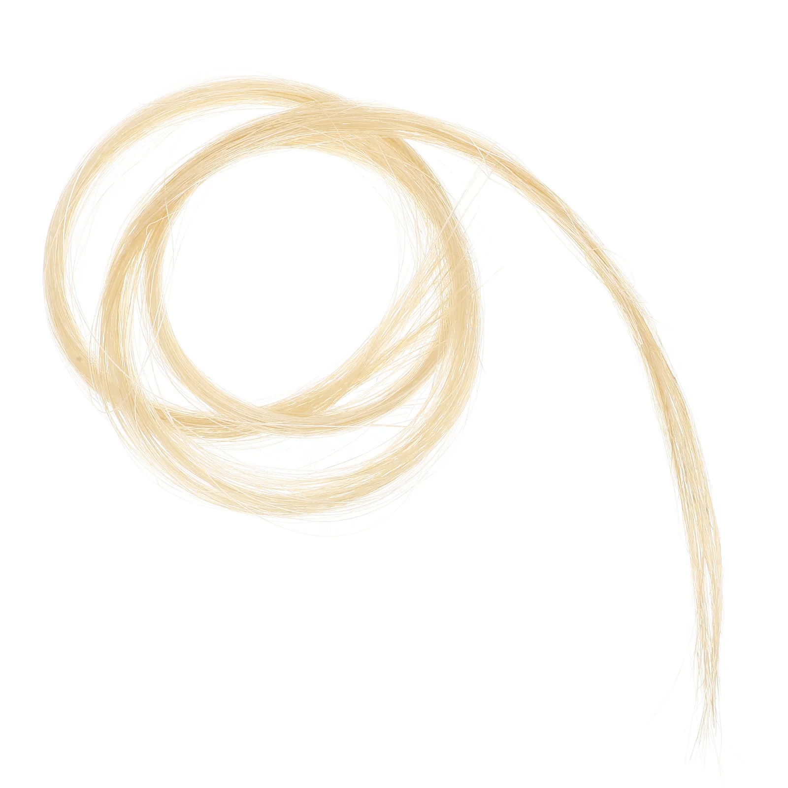 

Violin Bow Hair Professional Natural Horsehair For String Instrument Repair Enhanced Friction Durable Replacement