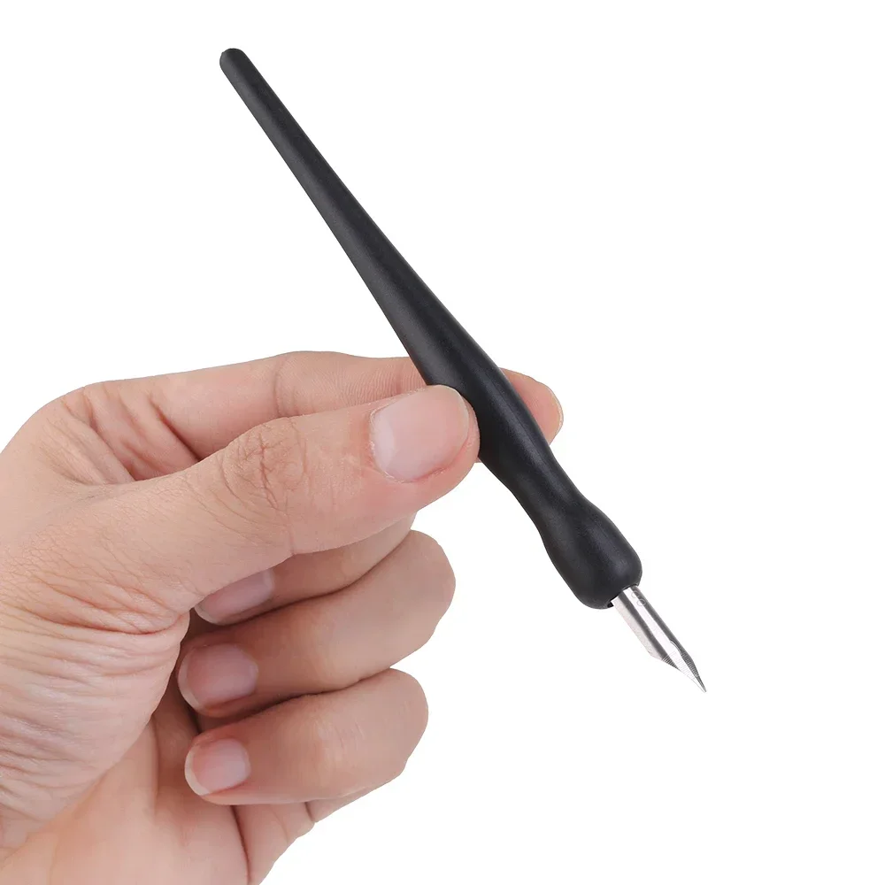 Cartoon Manga Pen Tip Pen Set Multifunction Pen Dip Calligraphy Drawings Anime Paint Drawing Tool Set 5 Nib +2 Holder +1 Eraser