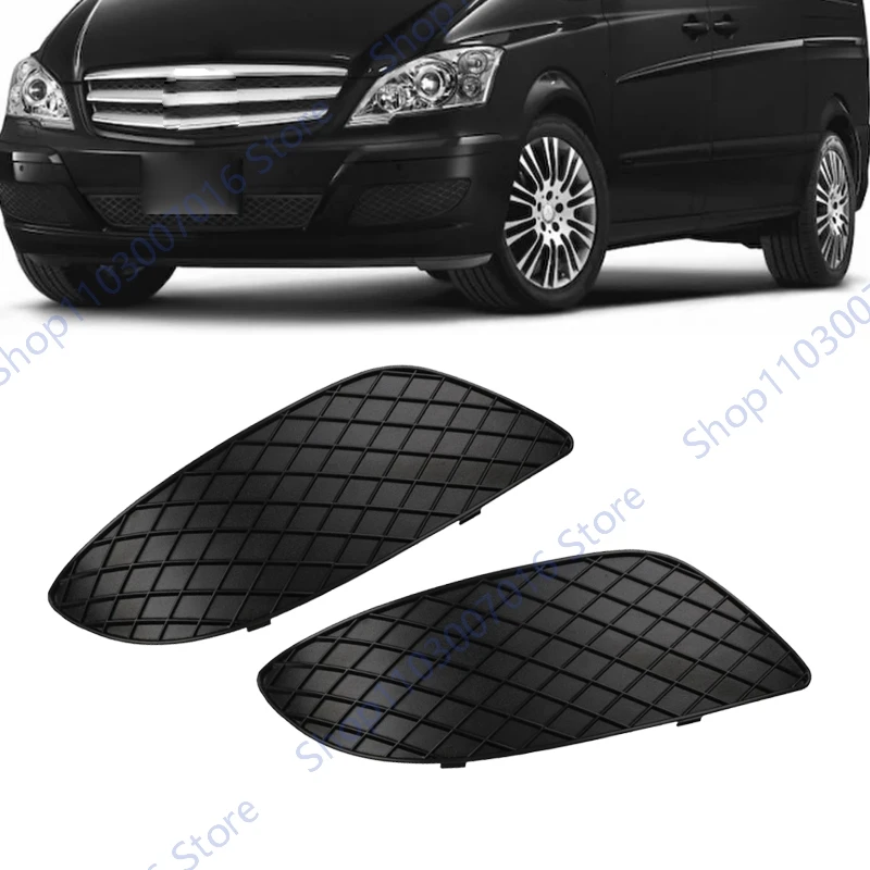 

Для Mercedes Vito W636 Viano W639 Автомобильная передняя противотуманная фара, нижняя решетка, рамка противотуманной фары 6368850074 6368850174