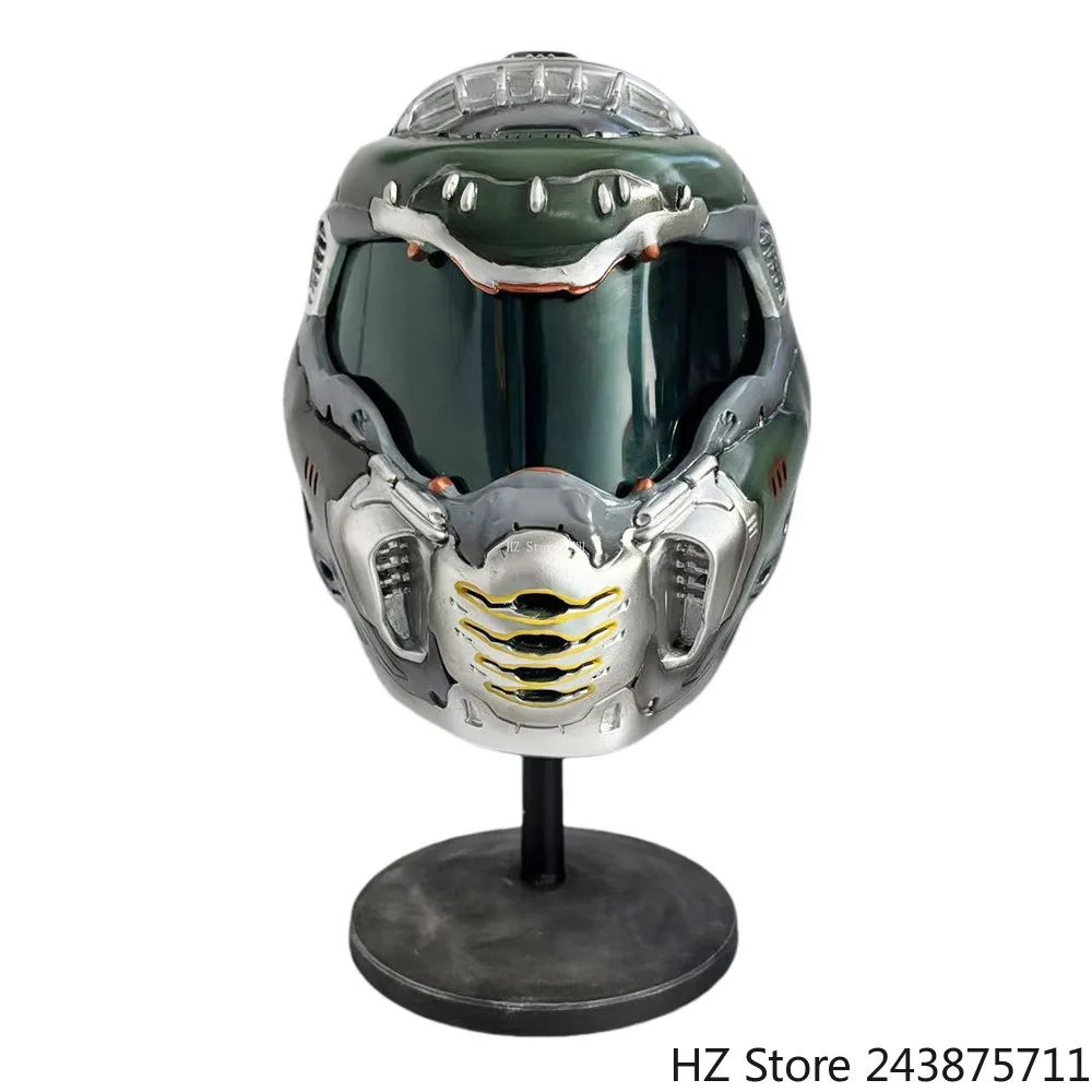 

doom slayer helmet Doomguy Mask Adults Resin Men Full Head Halloween Cosplay Costume Prop TK074