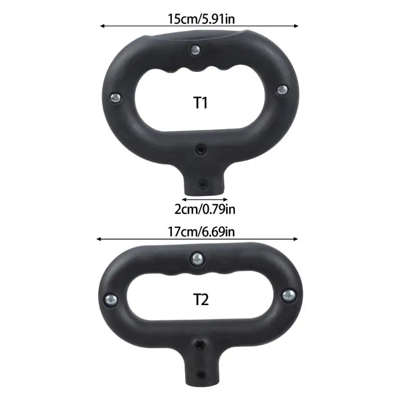 Wagon Cart Push Handle Replacement Portable Folding Wagon Push Handle Hand Truck Handle Trolley Handle for Camping Wagon D2RD