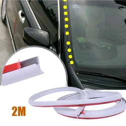 1pc Car Window Rubber Sealing Strip Slanted T-Type Universal Car Door Edge Sealant Sound Insulation Weatherstrip Auto Accessory