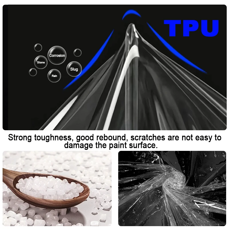 1.52*15mTPU film anti-yellowing TPU 7.5mil transparent ppf matte black anti-fouling PPF paint body protective film self-healing