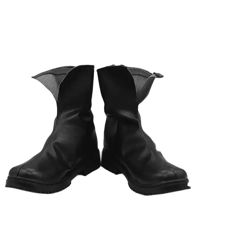 SBluuCosplay Atsushi Nakajima Cosplay Leather Boots Shoes Halloween Costumes Custom Made