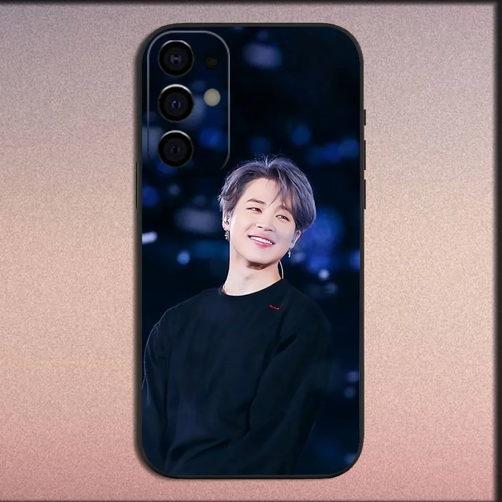 Singer J-JIMINS-S Phone Case For Samsung S25,S24,S21,S22,S23,S30,Ultra,S20,Plus,Fe,Lite,Note,10,9,5G Black Soft Cover