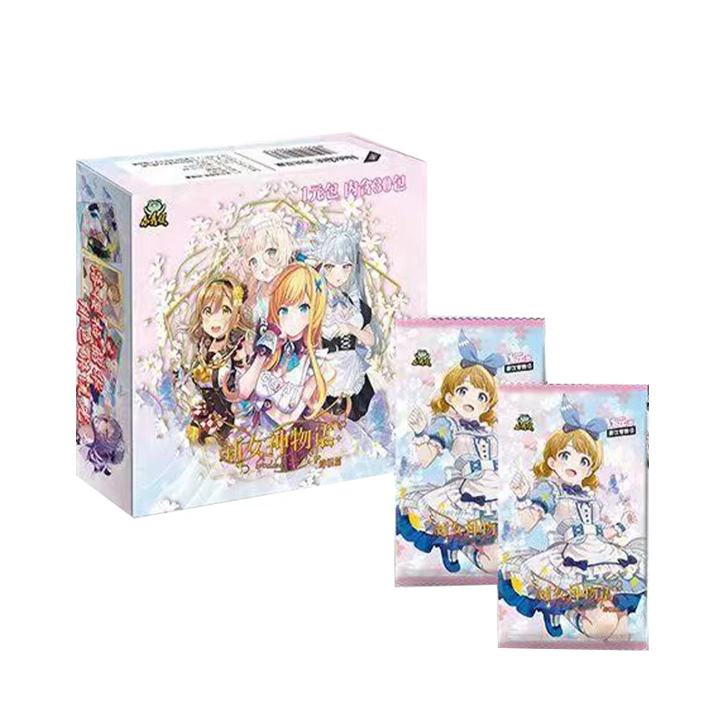 2025 New Goddess Story Collection Card Anime Games Girl Party Swimsuit TCG Booster Box Toys And Hobbies Gift