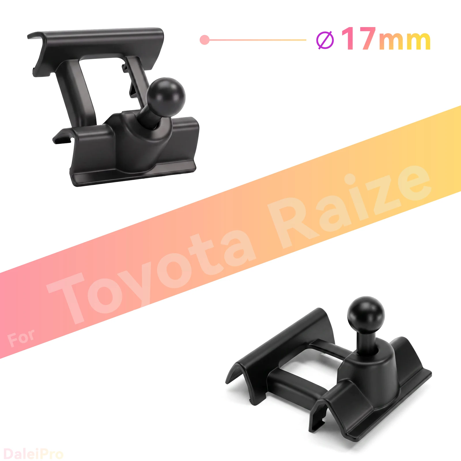 Maßgefertigte Handyhalterung für Toyota Raize 2021 2022-2025 2026 Magnetische Handyhalterung mit Luftstrom-Kühlung 360 ° Drehbare Telefonhalterungsbasis – Detail 3