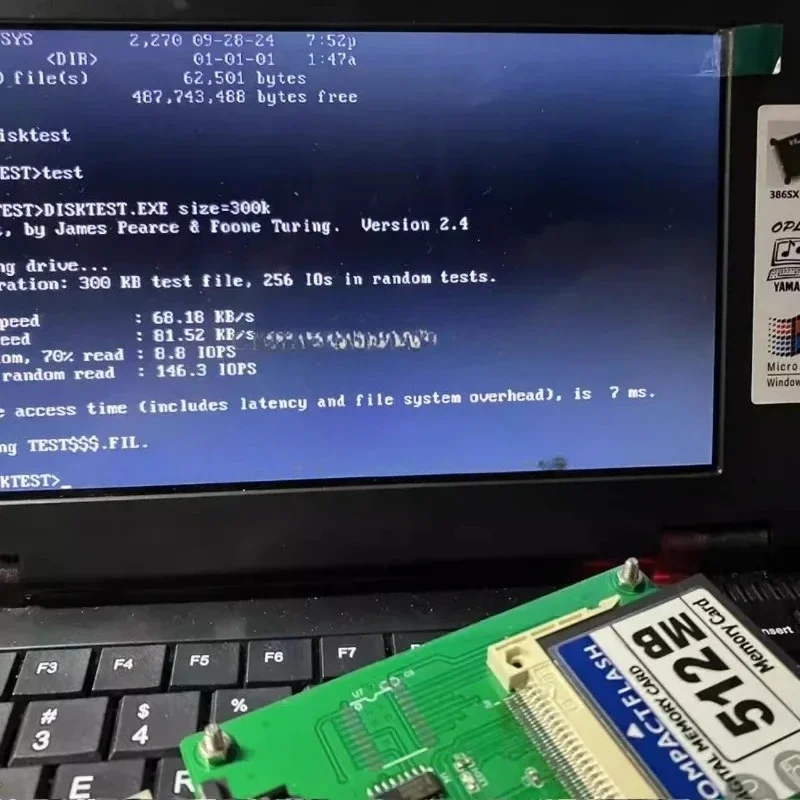 Print port CF card reader CFLPT, print port data backup, parallel port hard disk box replacement