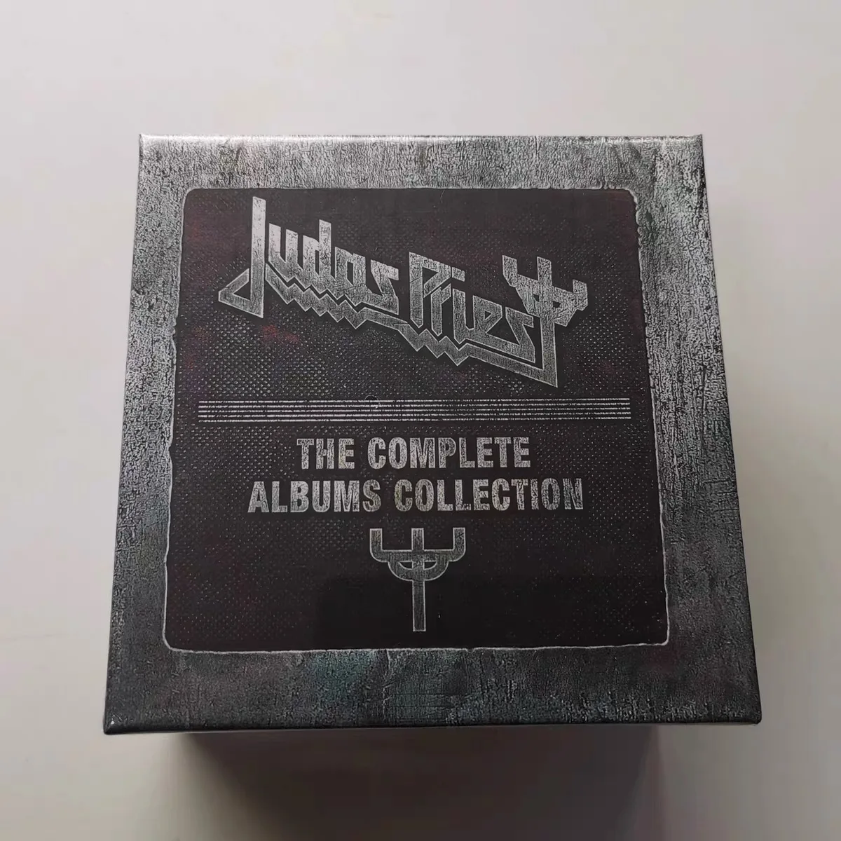 Rock band Judas Priest Rob Halford Music Record The Complete Albums Collection 19pcs Music CD Cosplay Walkman Soundtracks Box