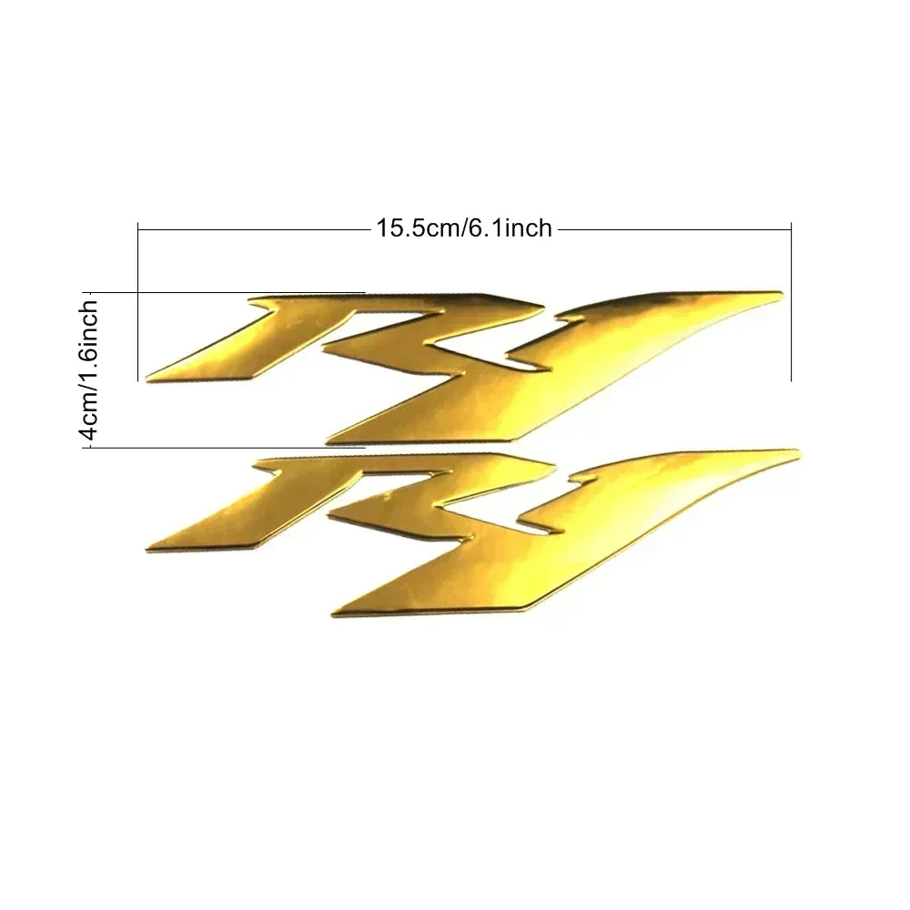 

Z/For Yamaha YZF-R1 YZFR1 2001 2002 2003 2004 2005 Motorcycle 3D Emblem Badge Decal Tank Wheel R1 Sticker Soft Reflective Decal/