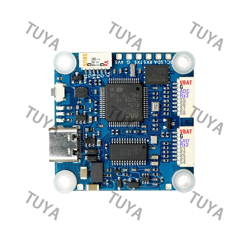 

Flight Controller F405-HDTE Blackbox Built-in Dual BEC OSD 3-12s LiPo for RC Airplane FPV Freestyle Drones