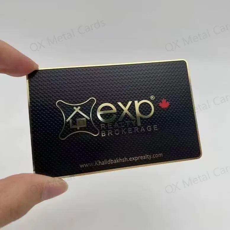 High-Quality Custom Metal Business Cards | Low Price, Wholesale Stainless Steel, Matte Black & Gold Cards