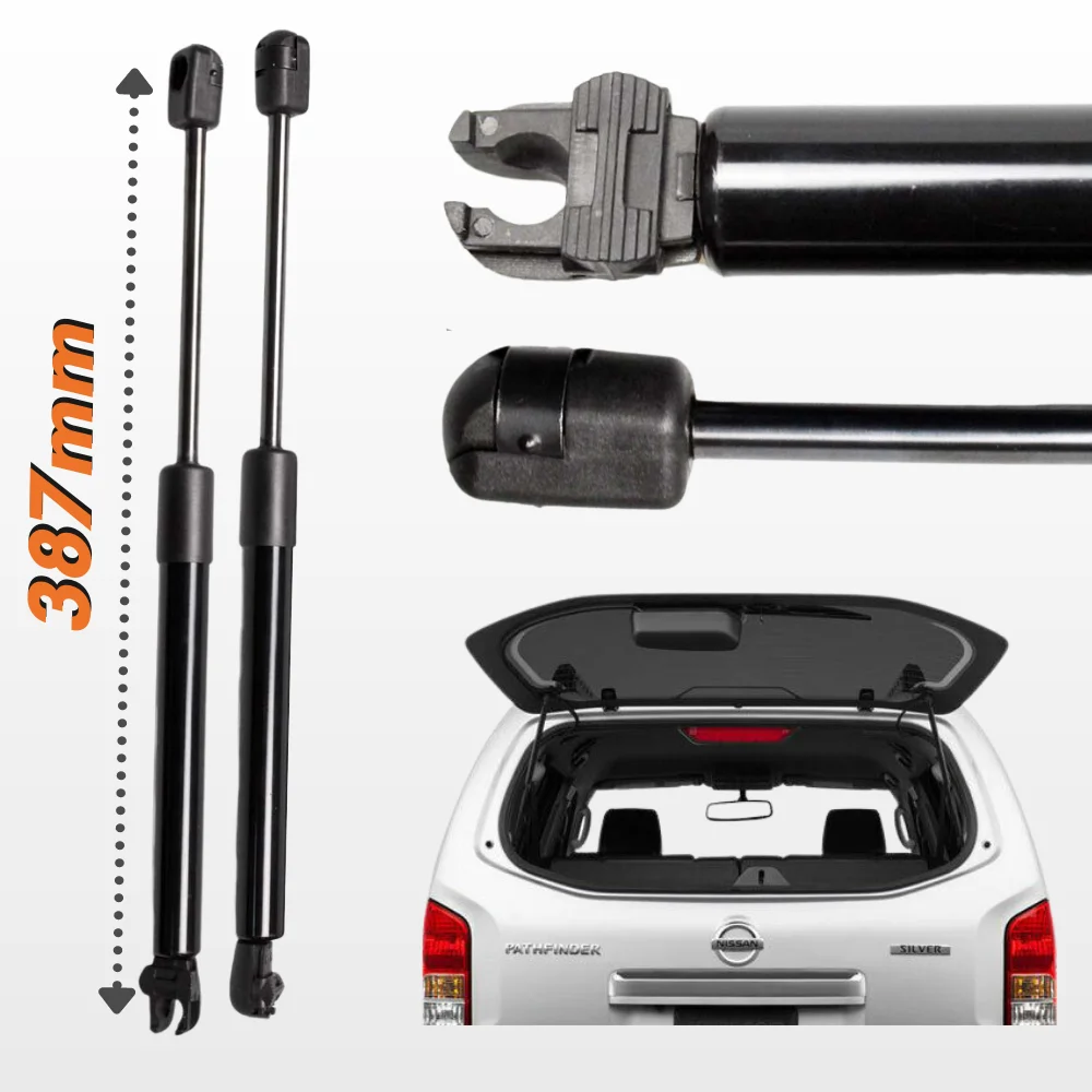 

Qty(2) Auto Rear Window Gas Strut Lift Support for Nissan Pathfinder R51 Sport Utility 2005-2013 15.24 inches Shock Absorber