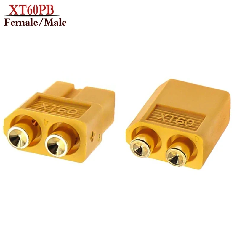 Amass 10/20/50Pairs XT60PB Plug Lithium Battery Male Female Head Socket Onboard Vertical Welding Plate Connector