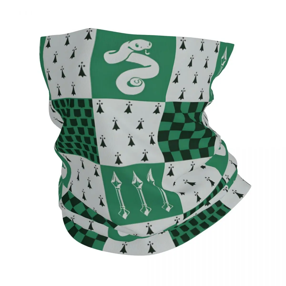 Snake House Scarf Neckerchief Neck Face Mask Polyester