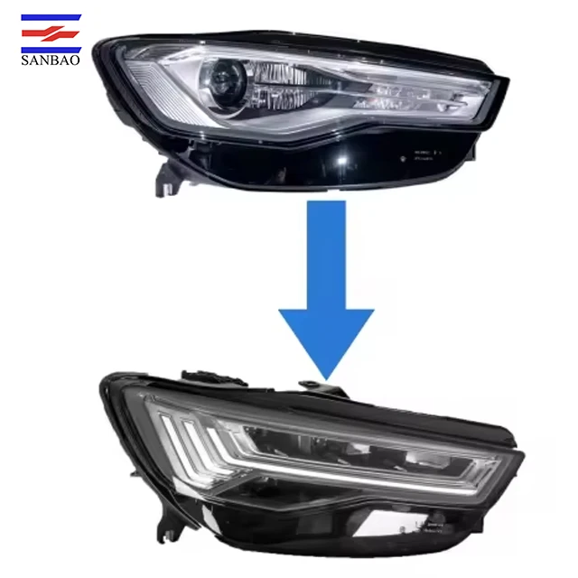 

Factory Direct Sales New Condition For Audi A6 2016-2018 Modified HID Headlights-Direct Plug-In