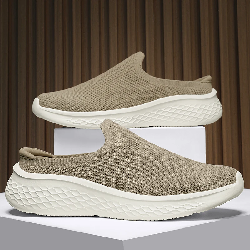 

Новые летние мужские дышащие повседневные туфли из денима и канваса, удобные ультралегкие лоферы-мокасины больших размеров