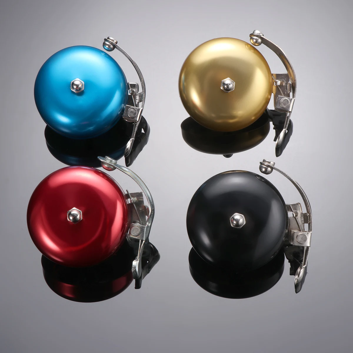 

Bicycle Bell Ring Stylish Dome Compatible Mountain Bike Bell Handlebars Bike Mountain Aluminum Alloy