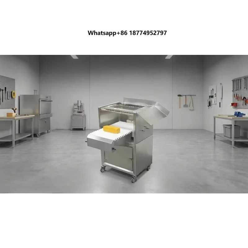 Hexu High Performance 304 Stainless Steel Multifunctional Cheese Block Cube Cutter Cutting Machine