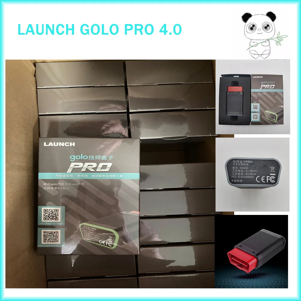 Диагностический сканер LAUNCH X431 GOLO PRO 4,0 OBD2, Bluetooth-сканер с поддержкой Android, диагностический инструмент Golo 4,0 Pro golo4.0 pk AP200 THINKDIAG DBSCAR 7