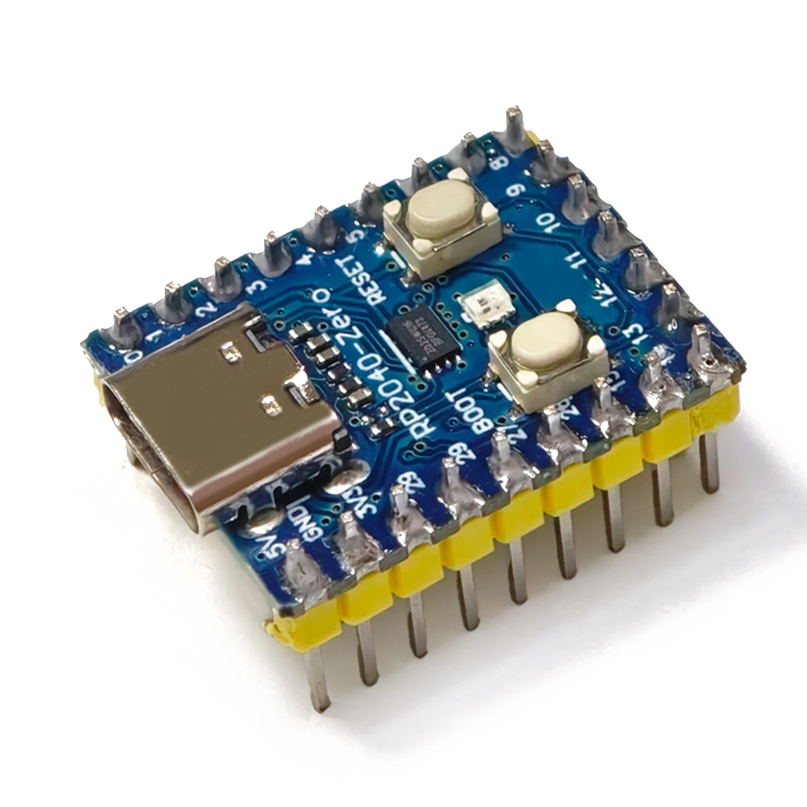 RP2040-Zero Development Board RP2040 Dual-Core Cortex M0+ Type-C 2MB Flash Mini MCU Board for Raspberry Pi Pico MicroPython