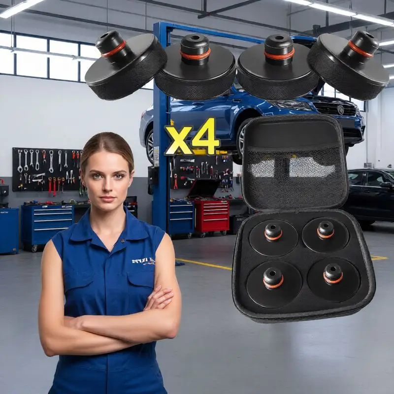 

Комплект для ремонта шин и подъема колес для Tesla (подушка-адаптер) - Модели 3/S/X/Y (2024-2026) - Адаптер для подъема и аварийные аксессуары для автомобиля