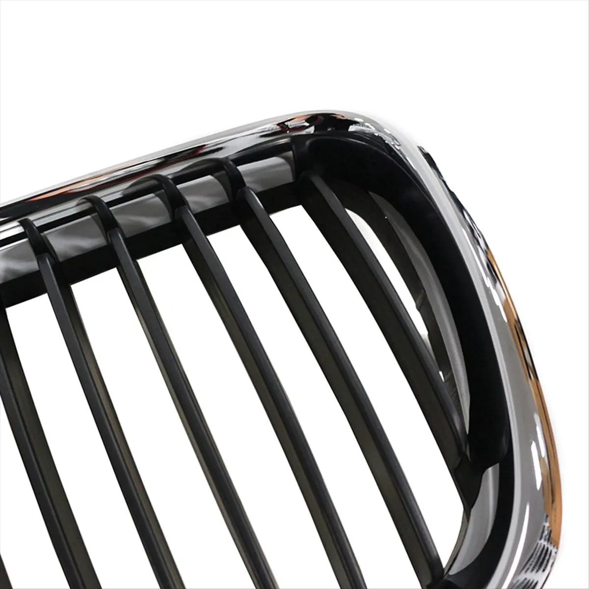 #91D (Silver & Matte Black)Car Chrome+Matte Black Front Kidney Grilles for BMW E36 3 Series,Automotive Parts & Accessories
