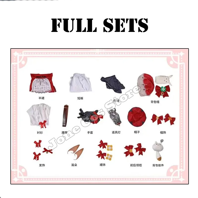 Game Genshin Impact Witch Klee Cosplay Costume New Skin Blossoming Starlight Outfits Lolita Dress Hat Wig Halloween Costumes view 2