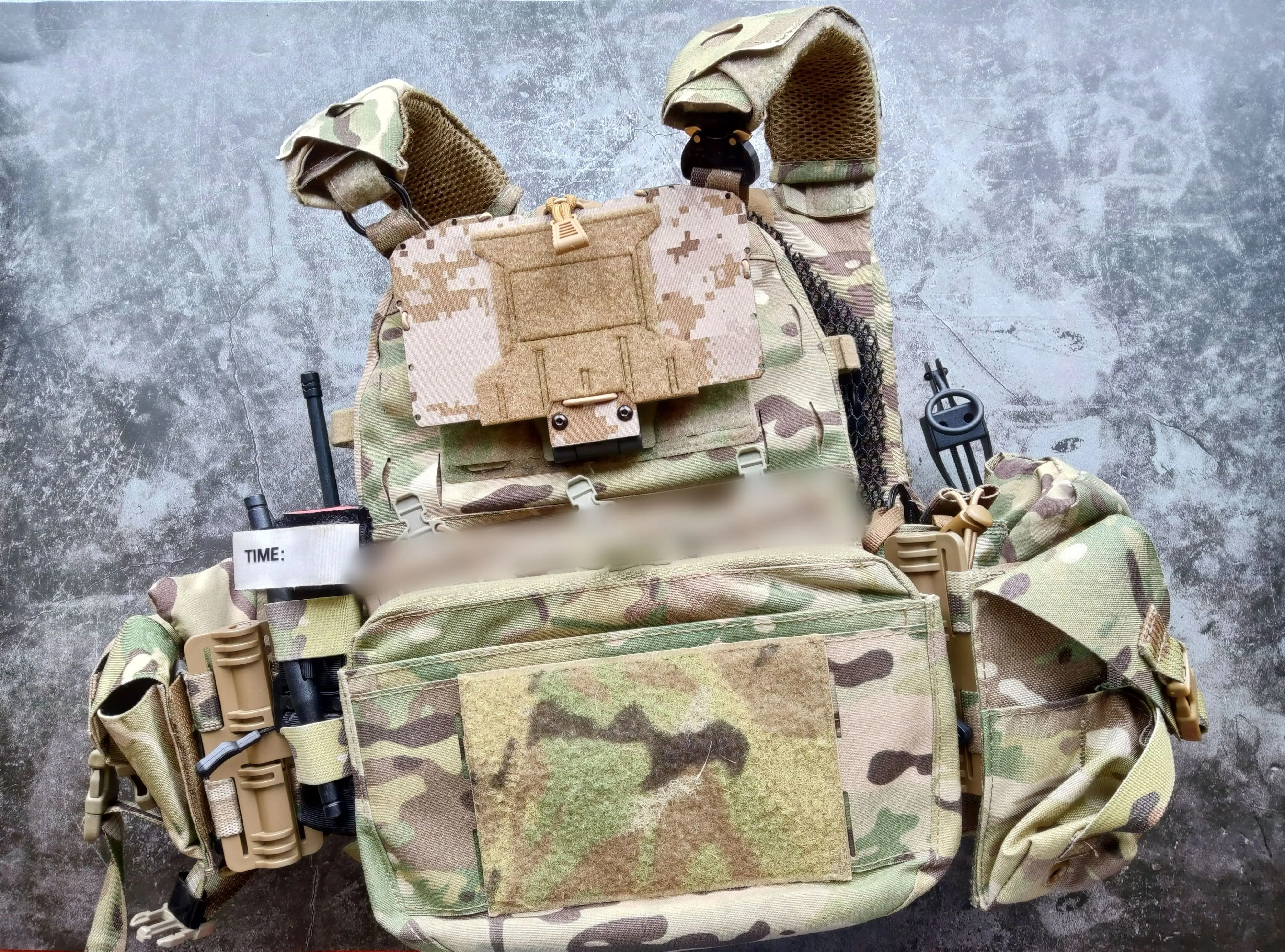 Outdoor AOR1 Navigation Edition Tactical Tank Top Tactical Chest Hanging Mobile Molle Stand