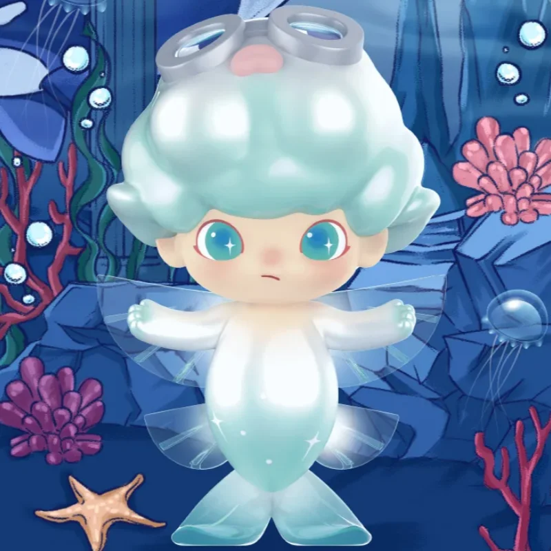 

Pop Mart Dimoo аквариумная серия слепая коробка сумка для догадок оригинальные игрушки куклы милые аниме фигурки украшения подарок