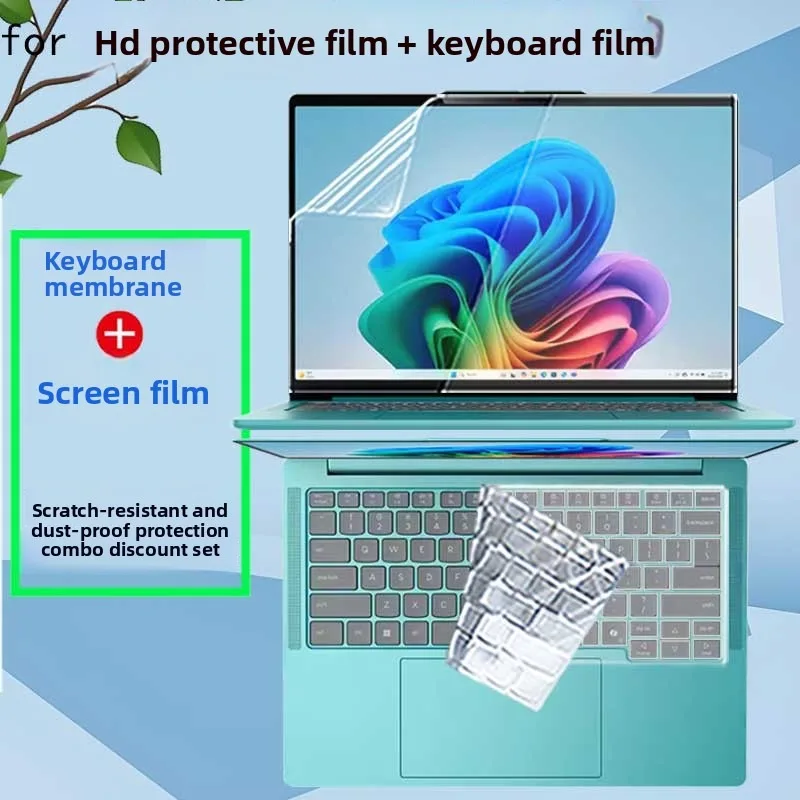 2026 For Lenovo Yoga Pro 7 15IPH11 Laptop Screen Protective Film Yoga Pro 7i 15 Gen 11 Keyboard Film Anti-Glare Transparent Film