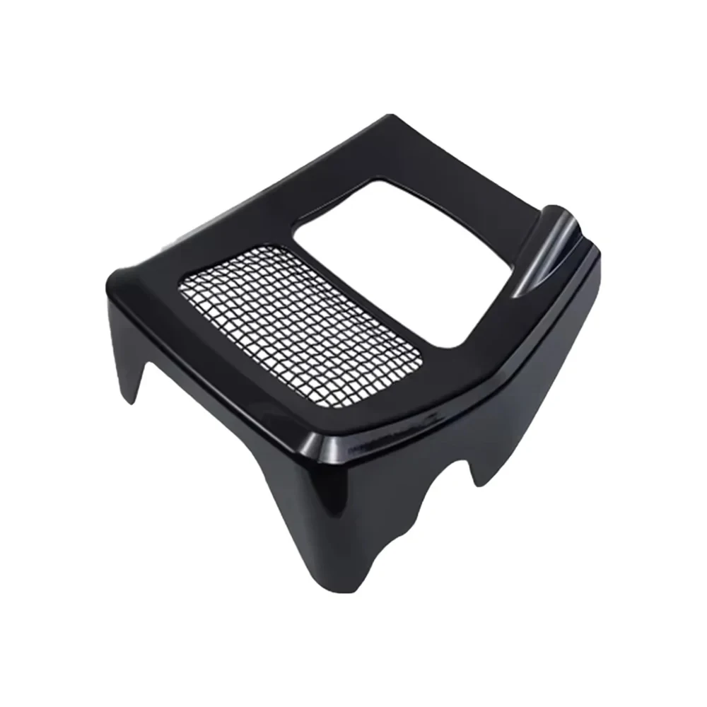 Spoiler avant noir pour moto, carénage de radiateur, couvre-menton pour Harley Davidson Street Glide Road King FLHRXS 2017-2024 2023